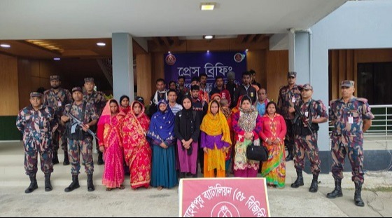 সীমান্তে ৪ মাসে বিজিবির অভিযানে গ্রেফতার ৯৩৩