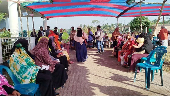 নড়াইলের খড়রিয়ায় সহস্রাধিক রোগীকে বিনামূল্যে চক্ষু চিকিৎসা