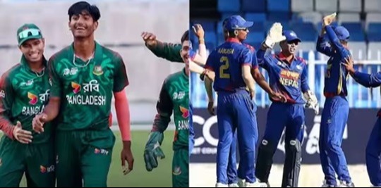 নেপালের বিপক্ষে দাপুটে জয়ে সেমিতে বাংলাদেশ