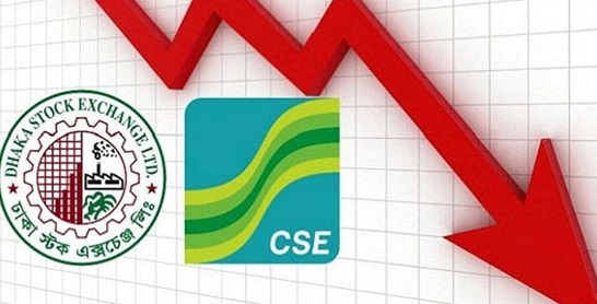 শেয়ারবাজারে দরপতন চলছেই, ফের তিনশ কোটি টাকার ঘরে লেনদেন