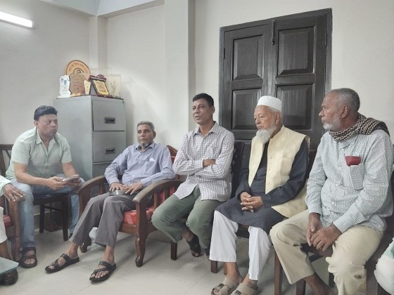 রাজনগর উপজেলা বিএনপির দীর্ঘ দিনের  গ্রুপিংয়ের আবসান