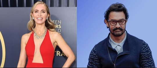 এমিলি ব্লান্ট ও আমির খানকে সম্মাননা দিবে রেড সি