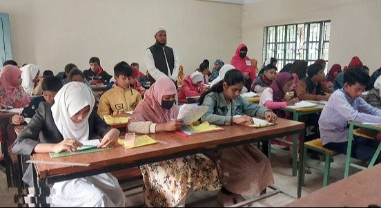 নাগেশ্বরীতে বৃত্তি পরীক্ষা অনুষ্ঠিত