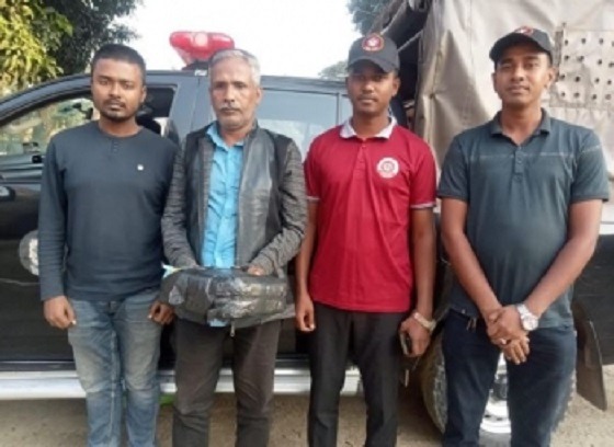 গফরগাঁওয়ে  গাঁজাসহ আন্তঃজেলা কারবারী আটক