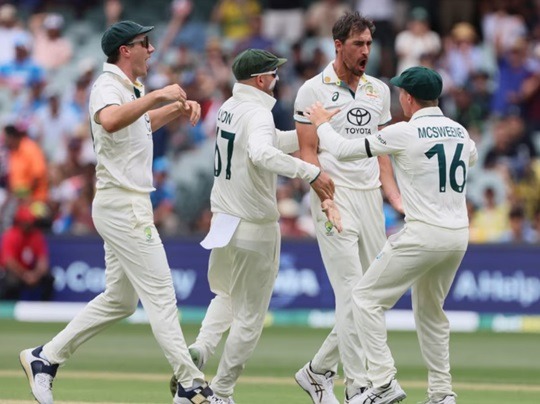 স্টার্কের ১৫তম ৫ উইকেট শিকার, ১৮০ রানে গুঁটিয়ে গেলো ভারত