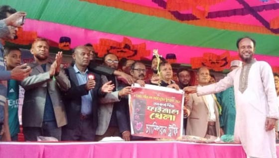 কাপসন্ডা আট দলীয় ফুটবল টুর্নামেন্টে চেউটিয়া চ্যাম্পিয়ন