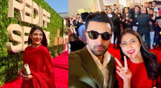 রণবীর কাপুরের সঙ্গে একফ্রেমে মেহজাবীন