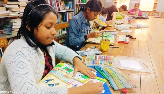 শেরপুরে মহান বিজয় দিবস উপলক্ষে রচনা ও চিত্রাঙ্গন প্রতিযোগিতা