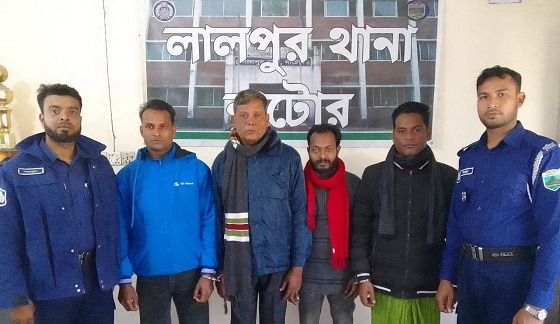 লালপুরে আ. লীগ ও ছাত্র লীগের ৪ নেতা গ্রেফতার