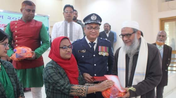 বাঘায় মুক্তিযোদ্ধাদের সংবর্ধনা