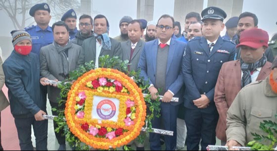 হরিপুরে যথাযোগ্য মর্যাদায় মহান বিজয় দিবস পালিত