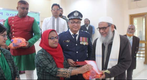 বাঘায় মুক্তিযোদ্ধাদের সংবর্ধনা