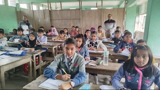 পাটকেলঘাটায় কিন্ডারগার্টেন স্কুলে বৃত্তি পরিক্ষা অনুষ্ঠিত