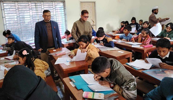 দৌলতপুরে কিন্ডার গার্ডেন এসোসিয়েশনের বৃত্তি পরীক্ষা অনুষ্ঠিত