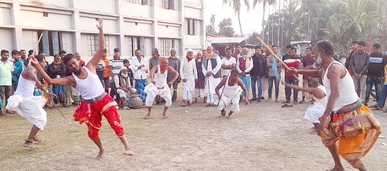 চিতলমারীতে ফুটবল টুর্ণামেন্ট, লাঠিখেলা অনুষ্ঠান