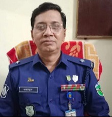 আশাশুনি থানায় আব্দুল ওয়াদুদ এর যোগদান