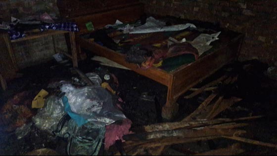 লালপুরে অগ্নিকাণ্ডে ২ লক্ষ টাকার ক্ষতি