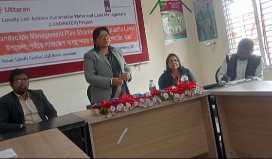 আশাশুনিতে ল্যান্ডস্কেপ ব্যবস্থানায় শেয়ারিং সভা