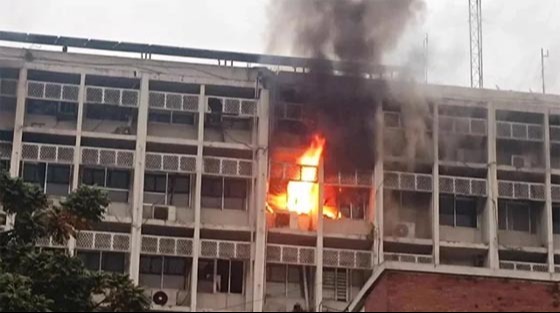 সচিবালয়ে আগুন: প্রাথমিক তদন্ত প্রতিবেদন জমা মঙ্গলবার