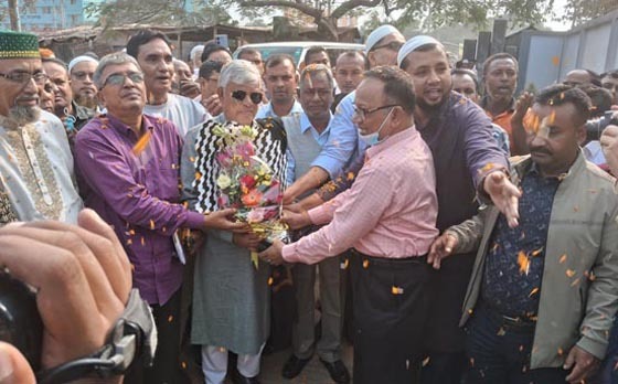 আশুঞ্জে জাতীয় বিদ্যুৎ শ্রমিক নেতাদের মতবিনিময়