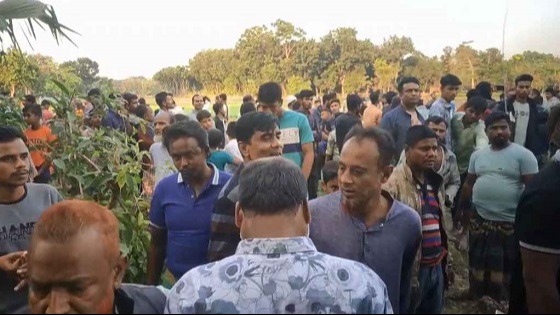 বাগানে ঝুলে ছিল ভ্যান চালকের মরদেহ