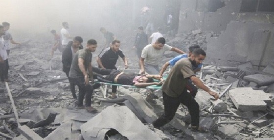 ইসরায়েলি বিমান হামলা: নিহত ১০০