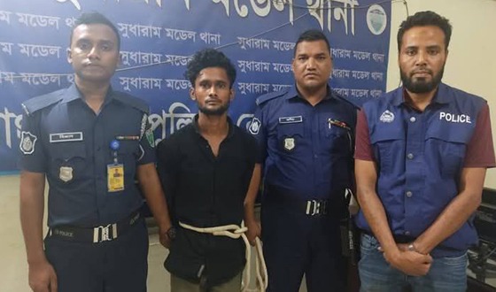 মাধবপুরে চাঁদ রাতে স্ত্রীকে হত্যাকারী স্বামী গ্রেফতার