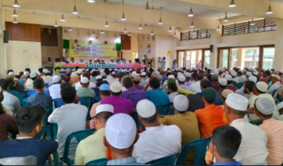 ঈদ পুনর্মিলনী করলো ভূরুঙ্গামারী জামায়াত শাখা