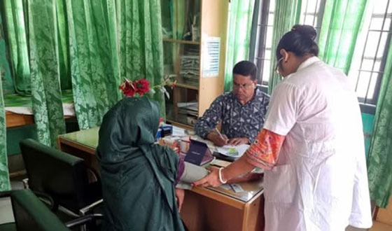 ঈদ ছুটিতেও পিরোজপুর পরিবার কল্যাণ সেবা স্বাবাবিক ছিল