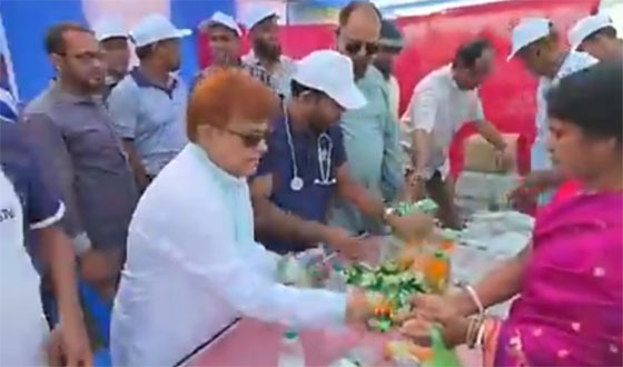 গফরগাঁওয়ে অষ্টমী স্নান উপলক্ষে ফ্রি মেডিকেল ক্যাম্প