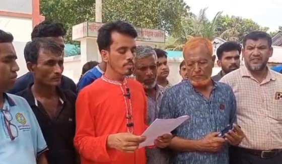 গাংনীতে নিয়োগ দুর্নীতি অভিযোগে সংবাদ সম্মেলন