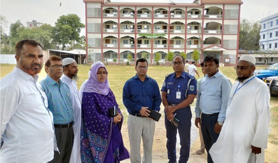 সাপাহারে এসএসসি ও সমমান পরীক্ষা অনুষ্ঠিত