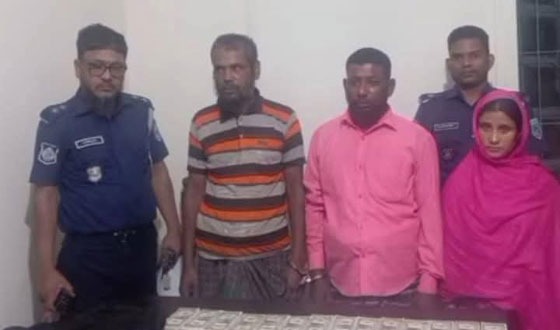 পীরগঞ্জে ডলার-দেশীয় অস্ত্রসহ প্রতারক চক্রের ৩ সদস্য আটক