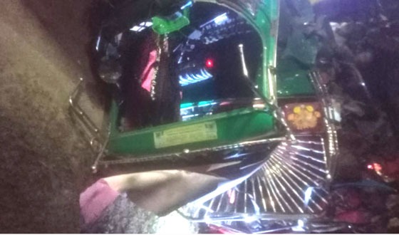 ত্রিশালে বাস-সিএনজি সংঘর্ষে নিহত ২