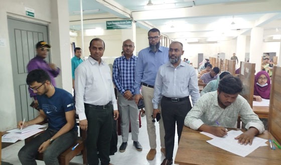 পবিপ্রবিতে কৃষি গুচ্ছের ভর্তি পরীক্ষা অনুষ্ঠিত