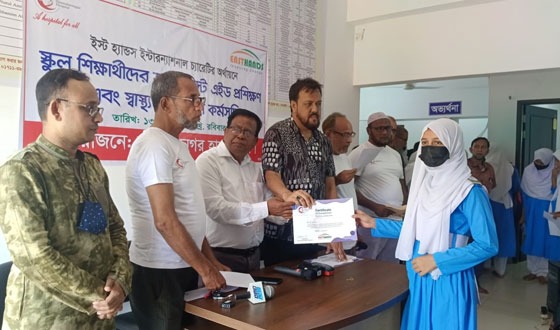 কমলগঞ্জে স্কুল শিক্ষার্থীদের জন্য ফার্স্ট এইড ও স্বাস্থ্য সচেতনতা প্রশিক্ষণ কর্মশালা