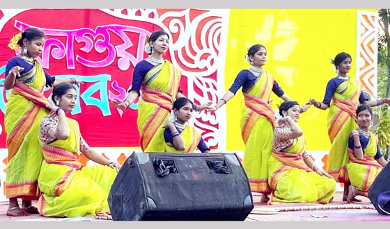 শ্রীমঙ্গলে উদযাপিত হলো চা জনগোষ্ঠীর প্রাণের উৎসব ‘ফাগুয়া’