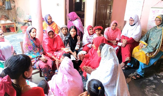 গোমস্তাপুরে নানা আয়োজনে শিক্ষিকা মমতাজ বেগমের নববর্ষ উৎযাপন