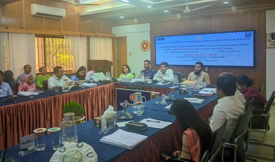 শরীয়তপুরে জেন্ডার সংবেদনশীল ও অর্ন্তভুক্তিমূলক গ্রাম আদালত বিষয়ক প্রশিক্ষণ কর্মশালা