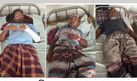 প্রতাপনগরে মৎস্যঘের জবর দখলে বাধা দেওয়ায় প্রতিপক্ষের হামলায় আহত ৩