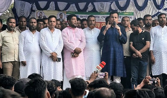 নন্দীগ্রামে  বৈশাখী মেলার উদ্বোধন করলেন সাবেক এমপি মোশারাফ