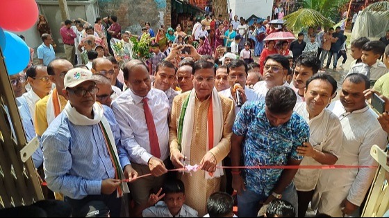 পাটকেলেশ্বরী শিশু বিদ্যাপীঠের নবনির্মিত ভবনের উদ্বোধন