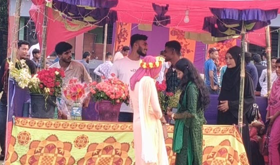 কালীগঞ্জে ৫০বছর ধরে ঝনঝনিয়া গ্রামে বৈশাখী মেলা পালন