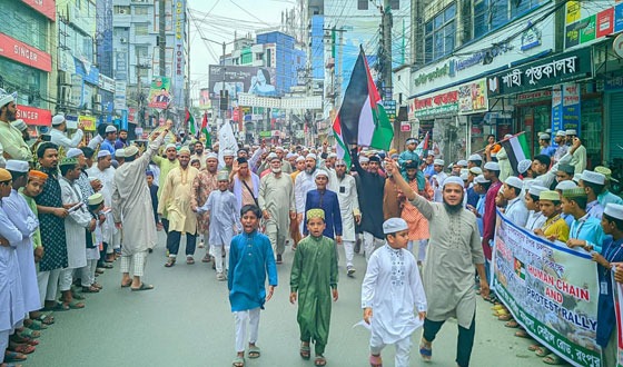 ইসরায়েলি আগ্রাসনে ধ্বংসস্তূপে পরিণত হয়েছে গাজা