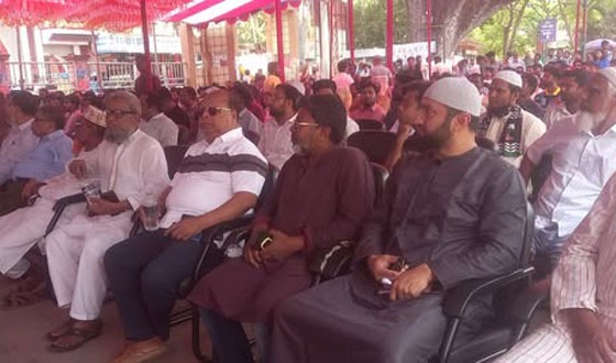 চীনের হাসপাতালটি গাইবান্ধায় স্থাপনের দাবিতে সংহতি সভা