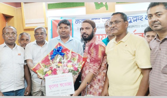 গৌরনদীর সাংবাদিকদের সাথে বিদায়ী ইউএনও'র মতবিনিময়
