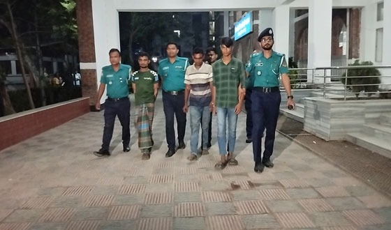 রংপুরে গৃহবধুকে ধর্ষনের ঘটনায় গ্রেফতার ৩