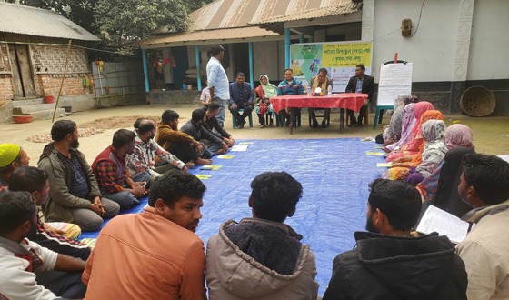তেঁতুলিয়ায়  পার্টনার ফিল্ড  স্কুলে হাতে কলমে প্রশিক্ষণ, সুফল পাচ্ছে চাষীরা