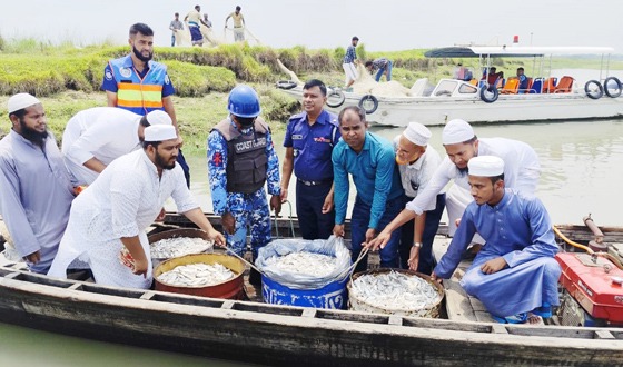 ১৬ মন জাটকা জব্দ
