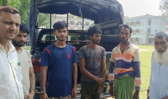 ভাঙ্গুড়ায় ৫ মাদকসেবীকে কারাদণ্ড